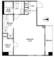 パレスサイドステージホームズ麹町 403 間取り図