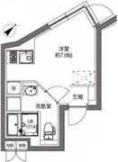 エスタート大井町 フォレスト514 間取り図