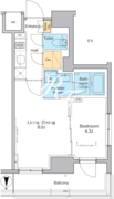 プラウドフラット木場2 410 間取り図