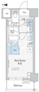 パークアクシス東陽町レジデンス 712 間取り図