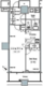 ザ東京タワーズミッドタワー 1311 間取り図