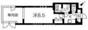 ルネサンスコート祐天寺 104 間取り図