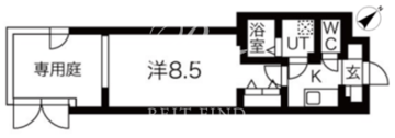 ルネサンスコート祐天寺 104 間取り図