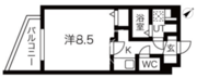 ルネサンスコート祐天寺 201 間取り図