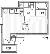 ファーレ恵比寿 202 間取り図
