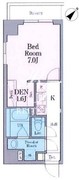 グランレスト文京茗荷谷 301 間取り図