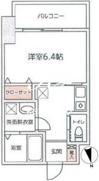 ハイツグレース 403 間取り図