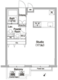 コンフォリア学芸大学 204 間取り図