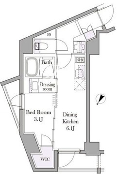 イプセ目黒中町 505 間取り図