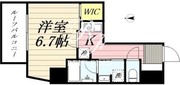 CLASSEUM飯田橋 803 間取り図