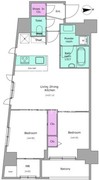 クレヴィアリグゼ西巣鴨 601 間取り図