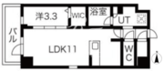 シーズンフラッツ高田馬場リバーサイド S-308 間取り図