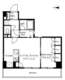 パークキューブ四谷三丁目 107 間取り図