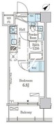 パークアクシス大塚ガーデンスクエア 502 間取り図