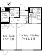 参宮橋マンション 106 間取り図