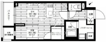 グランドコンシェルジュ六本木 602 間取り図