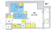 アジールコート北品川 901 間取り図