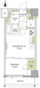 ザ・パークハビオ三軒茶屋 402 間取り図