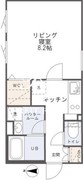 パセオ代々木 401 間取り図