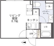 パセオ代々木 402 間取り図