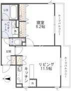 パセオ代々木 404 間取り図 ?>