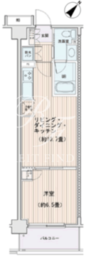 エスティメゾン豊洲レジデンス E-728 間取り図