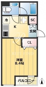 C-SQUARE Rin 101 間取り図