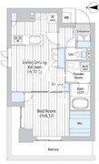 リブガーデン吾妻橋 301 間取り図