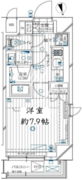 レガリス用賀 707 間取り図
