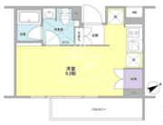 スタイリオ中延2ウエスト 105 間取り図