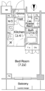 コンフォリア駒場 114 間取り図