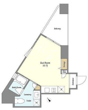 ラサンテ池田山 601 間取り図