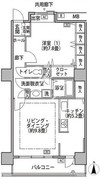 東雲キャナルコートCODAN 18-708 間取り図