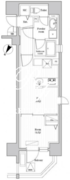 神宮北参道レジデンス 703 間取り図