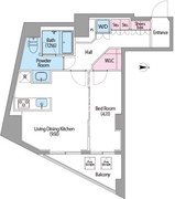 コンフォリア馬込 713 間取り図