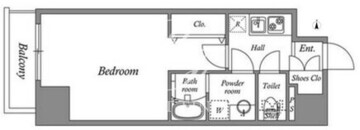 クオリタス秋葉原 303 間取り図