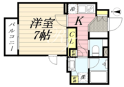 CLASSEUM飯田橋 214 間取り図