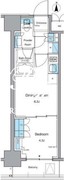 ルフォンプログレ上野稲荷町 1504 間取り図