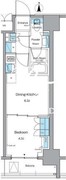 ルフォンプログレ上野稲荷町 1505 間取り図