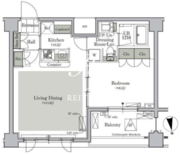 パークキューブ西ヶ原ステージ 411 間取り図