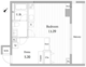 エルスタンザ赤坂 310 間取り図