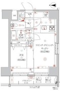 アルテシモクルセ 704 間取り図
