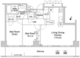 コンフォリア田町 202 間取り図