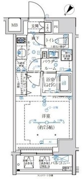 アルテシモリュクス 702 間取り図