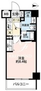 プレール・ドゥーク本所吾妻橋5 402 間取り図