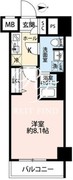 プレール・ドゥーク本所吾妻橋5 404 間取り図