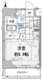 レガリス高田馬場 503 間取り図