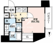 プレール・ドゥーク元浅草 1001 間取り図