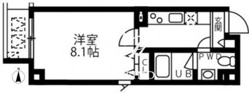 アリカ錦糸町プレッソ 802 間取り図