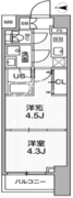 シーフォルム西小山 103 間取り図
